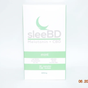 Sleebd Mint CBD Capsules with Melatonin