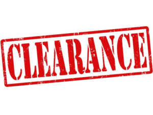 Clearance Flower Menu