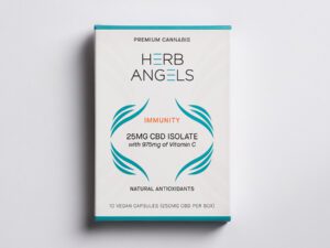 Herb Angels CBD Isolate and Vitamin C Tablets 250mg