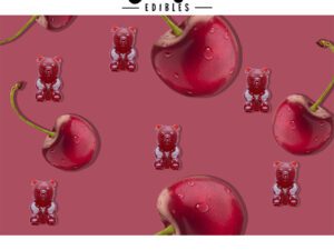 Ganja Bear Sour Gummies 350mg THC