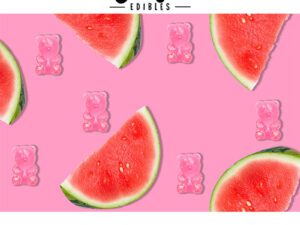 Ganja Grizzlies Sour Gummy Bears 350mg THC