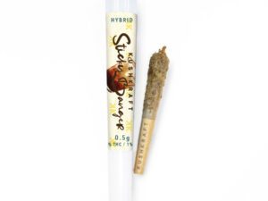 Kush Kraft Infused Sticky Banger .5G Preroll AAAA