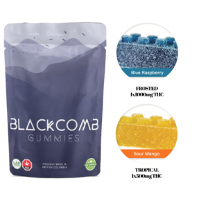 Blackcomb Gummies 500mg and 1000mg