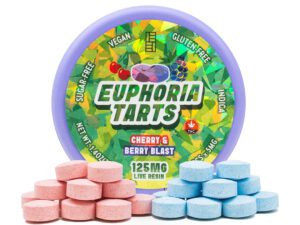 Euphoria Tarts 125mg Live Resin