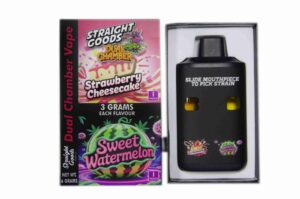 Straight Goods 6 Gram Dual Chamber / Strain Vape Pen